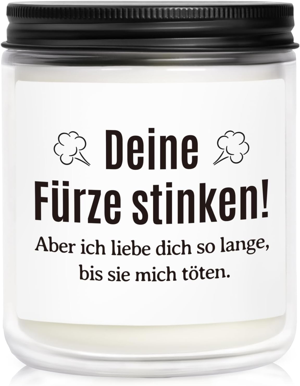 Lustige Duftkerze für Männer – Geschenk zum Hochzeitstag oder Jahrestag