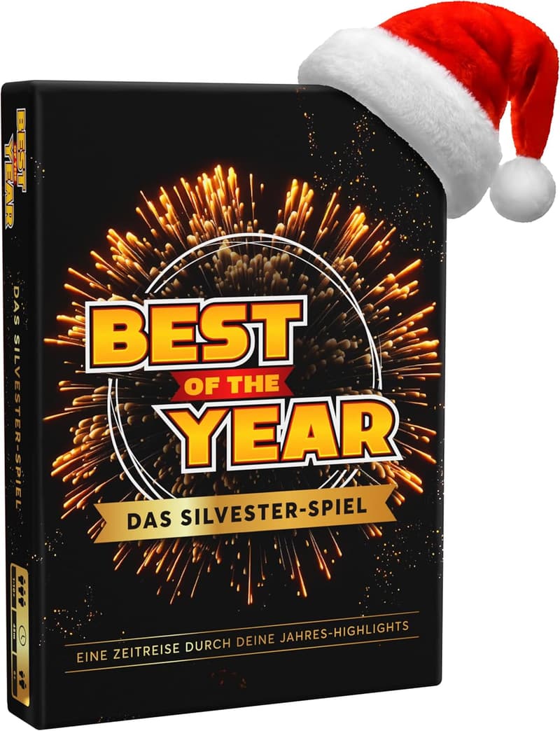Silvester-Spiel: Jahres-Highlights für 1-10 Spieler ab 6 Jahren