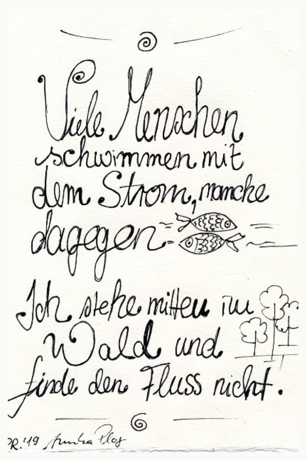 Stylishes A5 Notizbuch mit lustigen Sprüchen für Schule und Zuhause