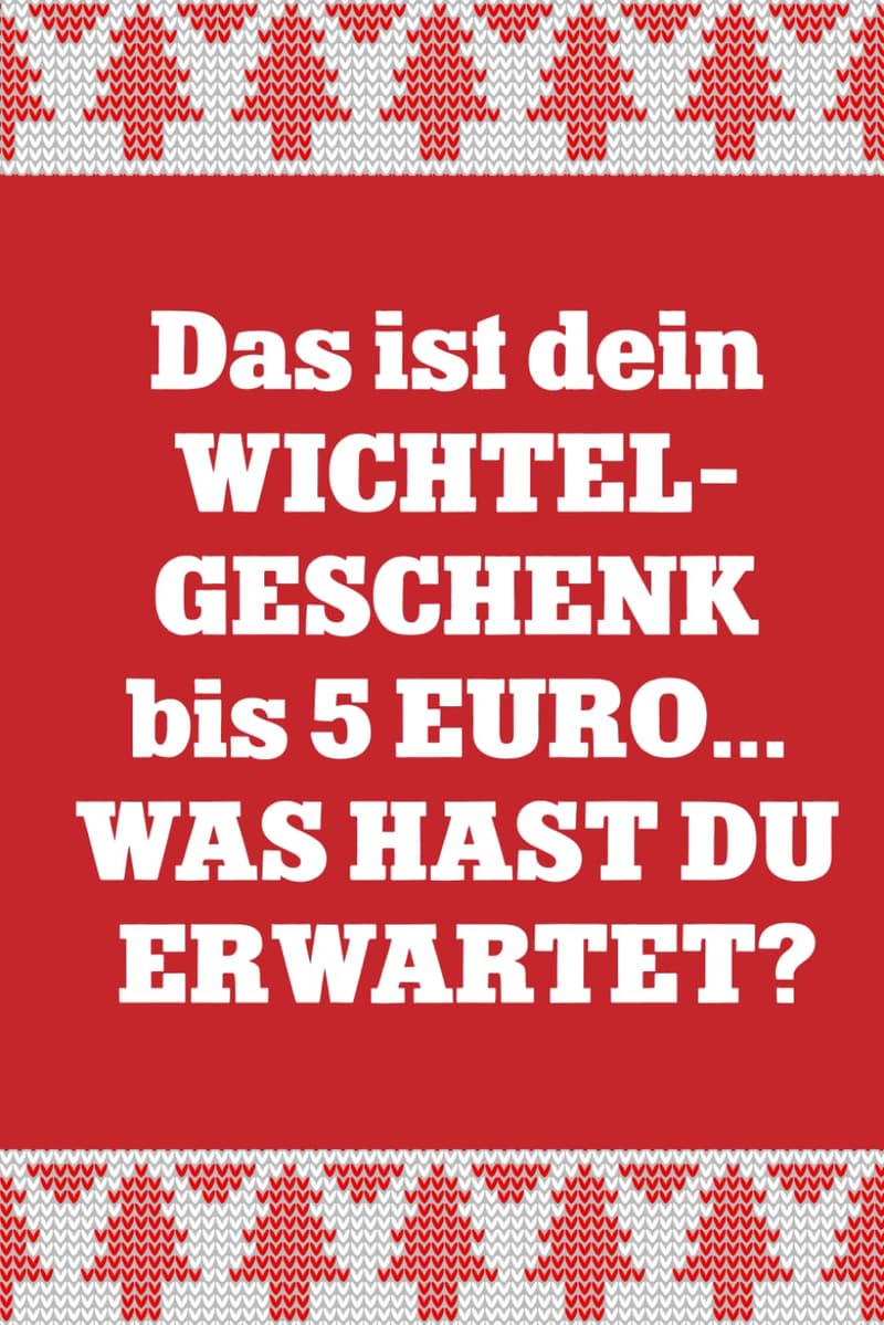 Wichtelgeschenk unter 5 Euro: Notizbuch für Frauen und Kinder