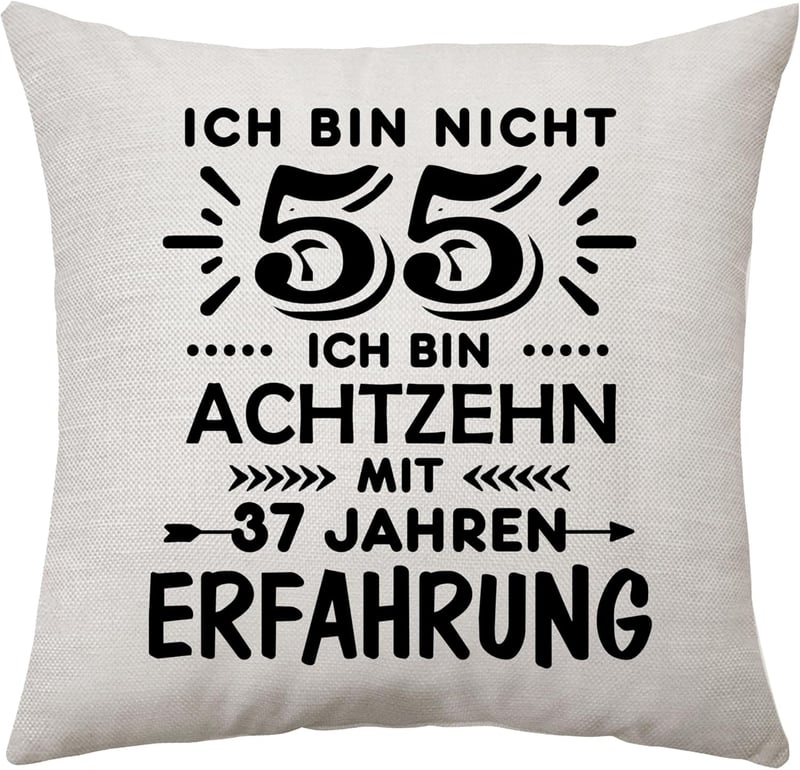 Lustige Geschenke zum 55. Geburtstag für Eltern und Großeltern