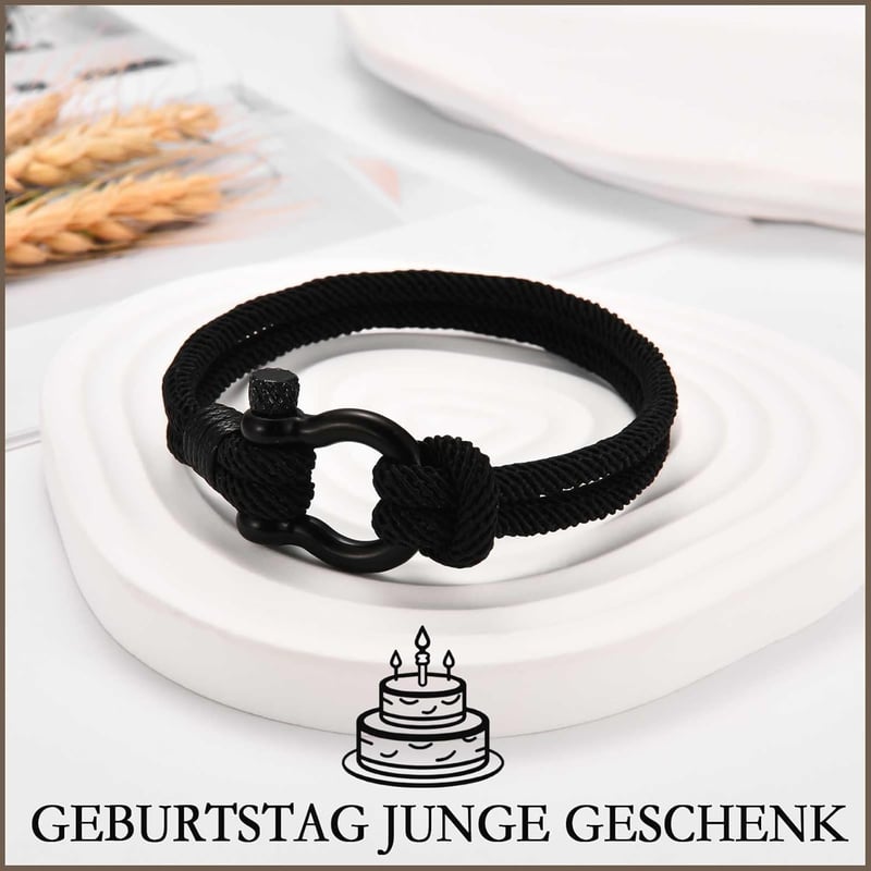 Geburtstagsgeschenk: Armband für Jungen (10-21 Jahre)