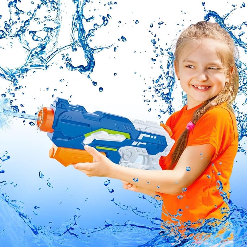 Wasserpistole für Kinder – 1200ML Wasserblaster mit 10m Reichweite