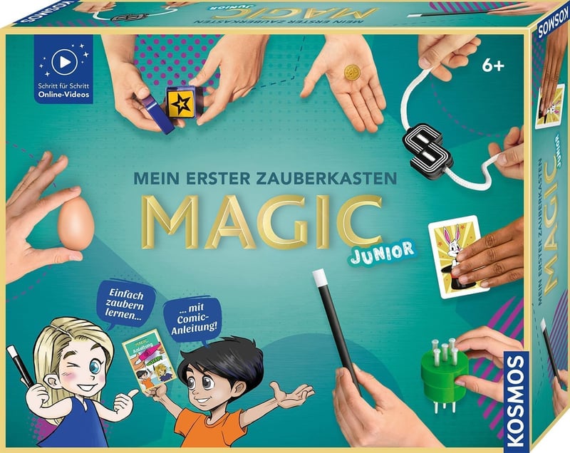 Mein erster Zauberkasten für Kinder ab 6 Jahren – Magic Junior 694333