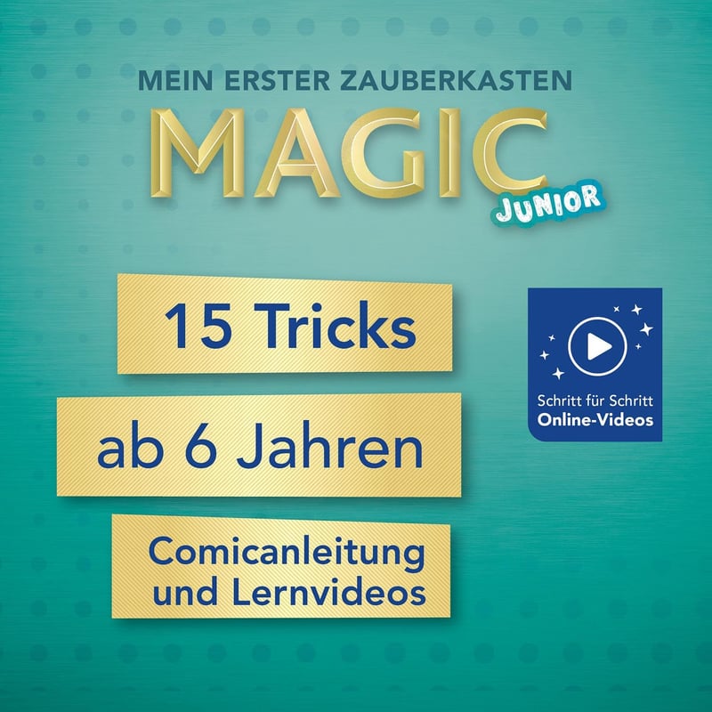 Mein erster Zauberkasten für Kinder ab 6 Jahren – Magic Junior 694333