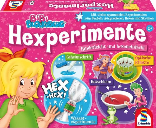Bibi & Tina Zauberkasten für Experimente mit Hexperimenten