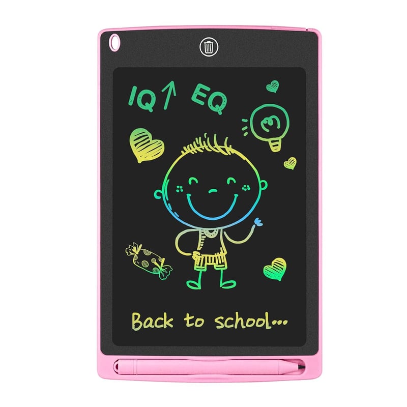 Elektronisches LCD Schreibtablett für Kinder ab 3 Jahre (Rosa)
