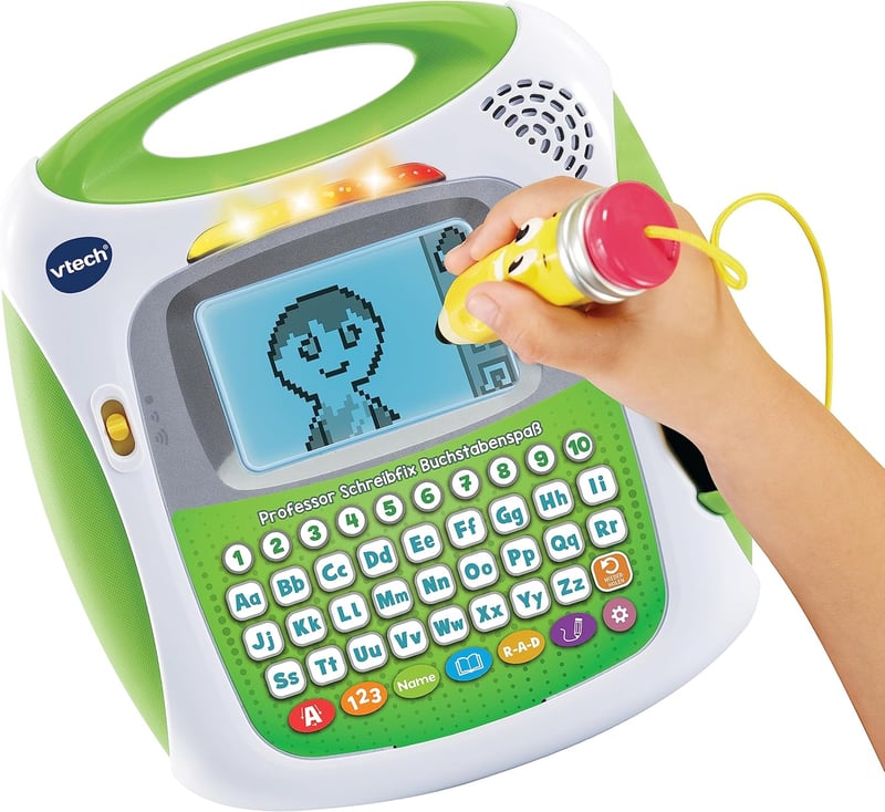 VTech Schreibtafel für Kinder 4-8 Jahre – Buchstaben lernen und schreiben