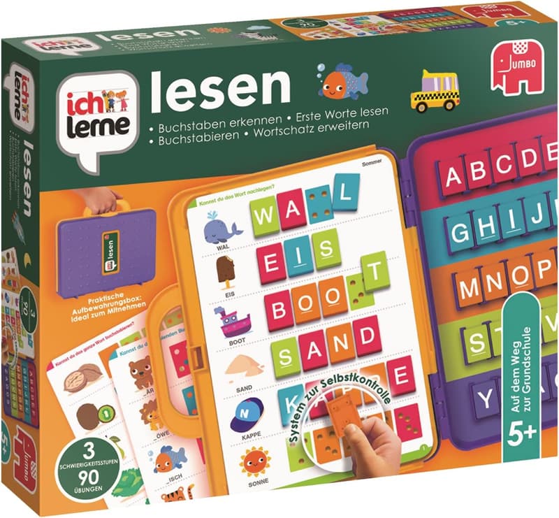 Ich lerne Lesen - Lernspiel für Kinder ab 5 Jahren