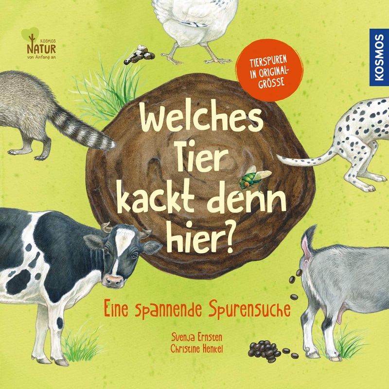 Tierisch lustiges Ratespiel: Welches Tier hinterließ seine Spur?