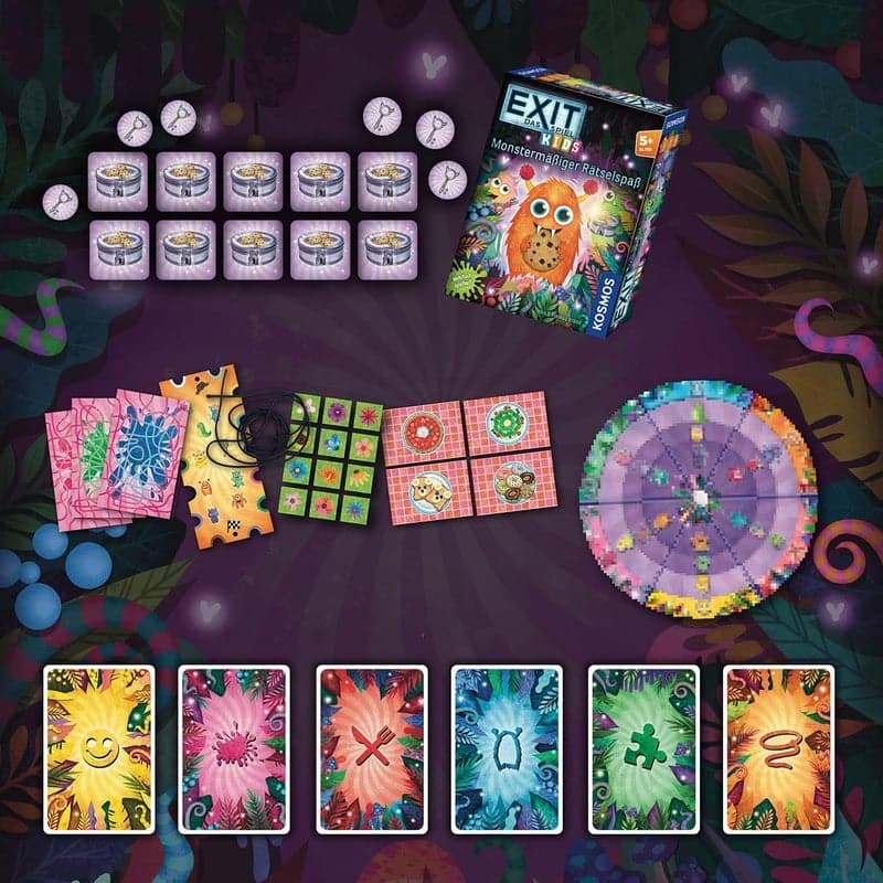 EXIT® Spiel für Kinder ab 5 Jahren – Monstermäßiger Rätselspaß