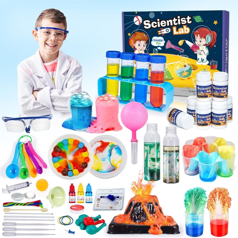 STEM Experimentierkasten für Kinder ab 5 Jahren – 100+ Experimente