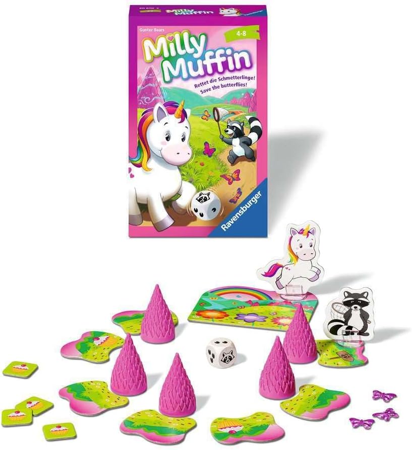 Milly Muffin Einhorn-Kinderspiel für 4 Jahre und älter