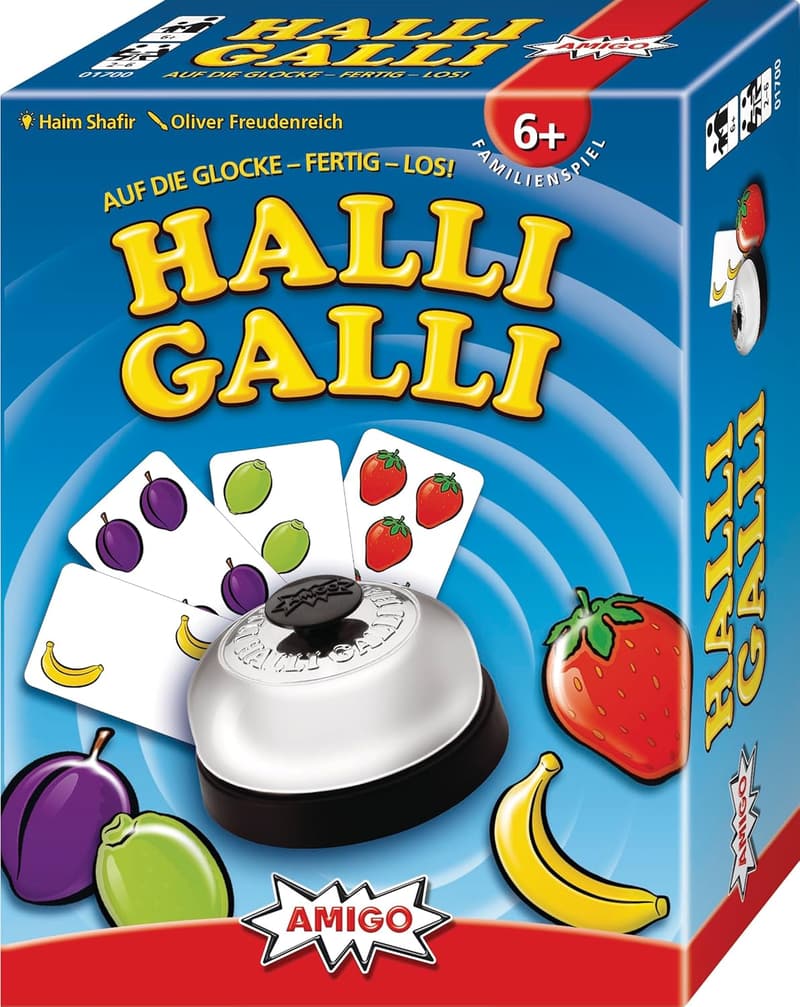 Halli Galli - Das schnelle Spiel mit der Glocke für Freunde