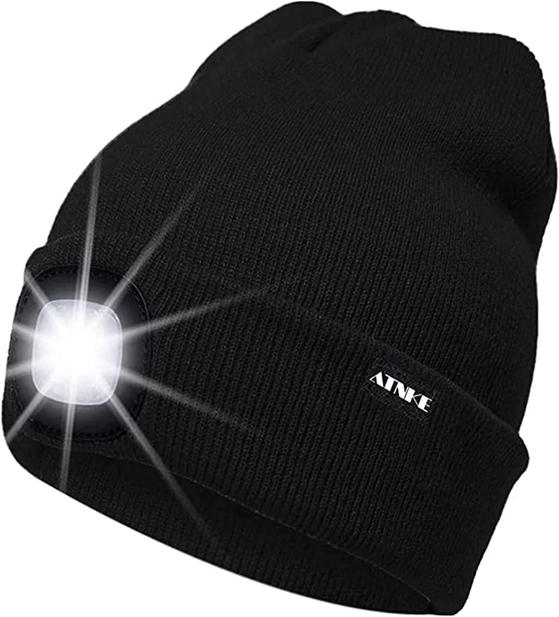 Wiederaufladbare LED Mütze mit Licht für Herren und Damen