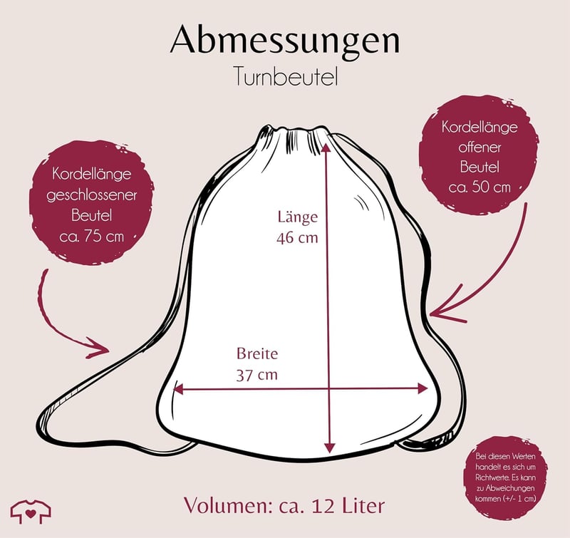 Personalisierter Turnbeutel 