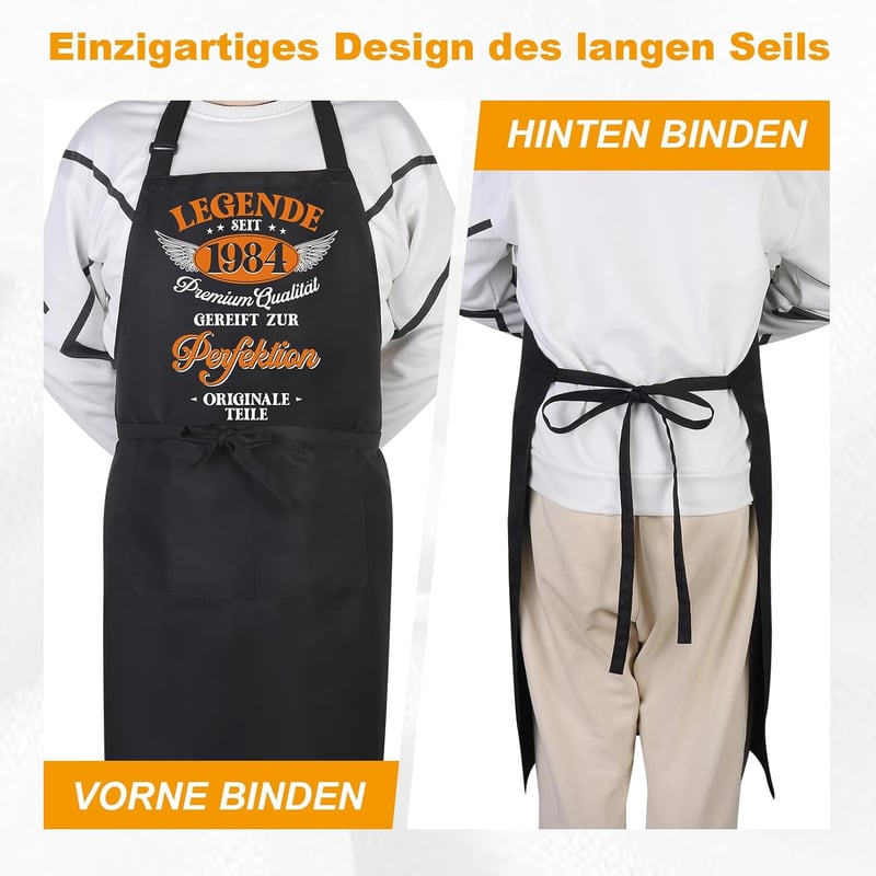 Grillschürze für Männer – Lustiges Geschenk zum 41. Geburtstag