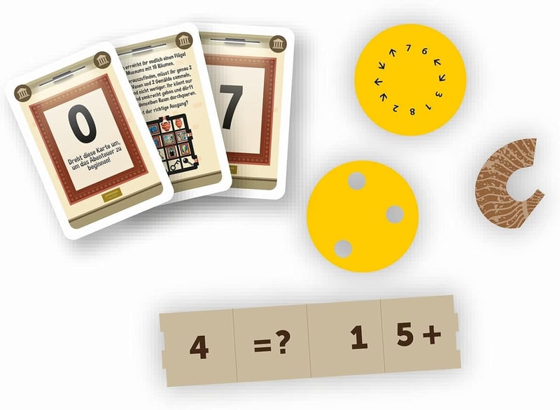 Clementoni Escape Game - Geheimnisvolles Museum für Familien ab 8 Jahren