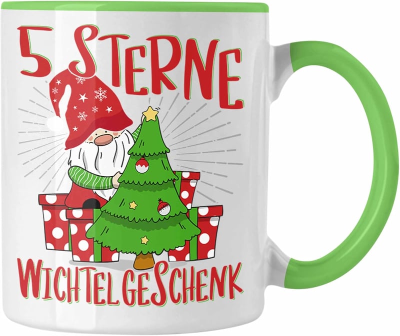 Wichtelgeschenk für Frauen - Trendiges Schrottwichteln (Grün)