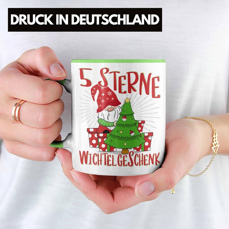 Wichtelgeschenk für Frauen - Trendiges Schrottwichteln (Grün)