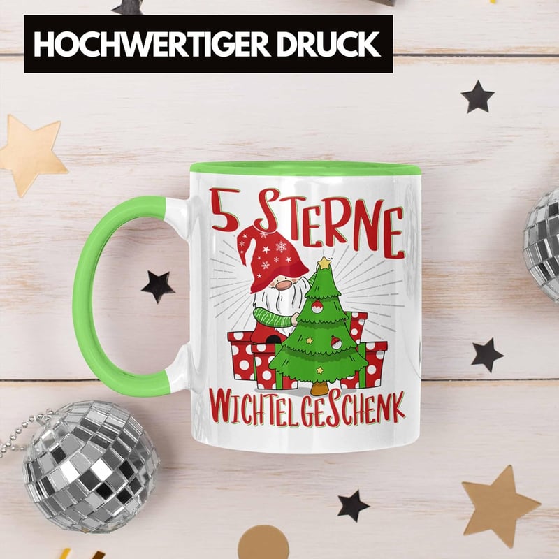 Wichtelgeschenk für Frauen - Trendiges Schrottwichteln (Grün)