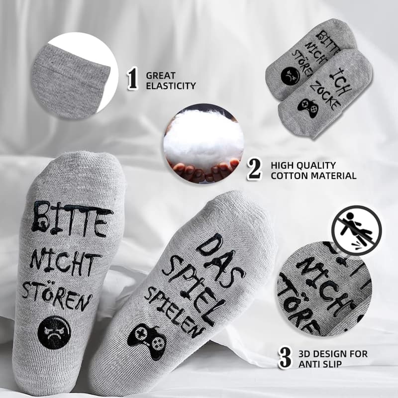 Lustige Gaming Socken 