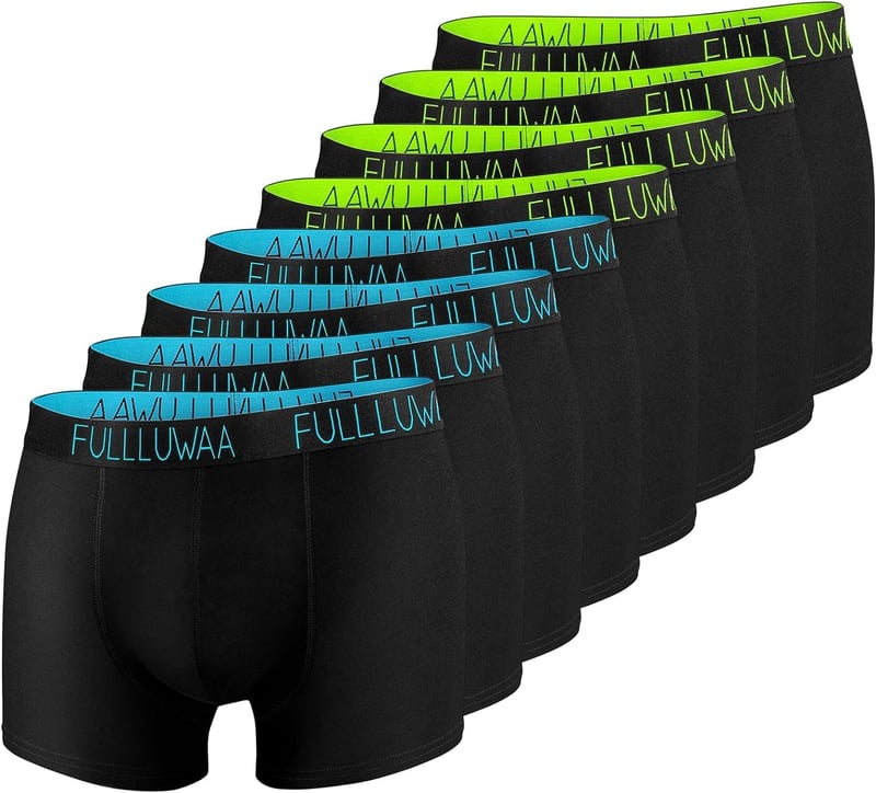 Baumwoll-Boxershorts für Männer, 8er/12er Pack, Retroshorts