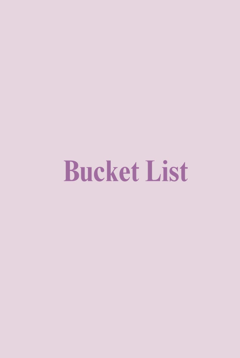 Bucket List: 40 Abenteuer & Reisen selbst gestalten