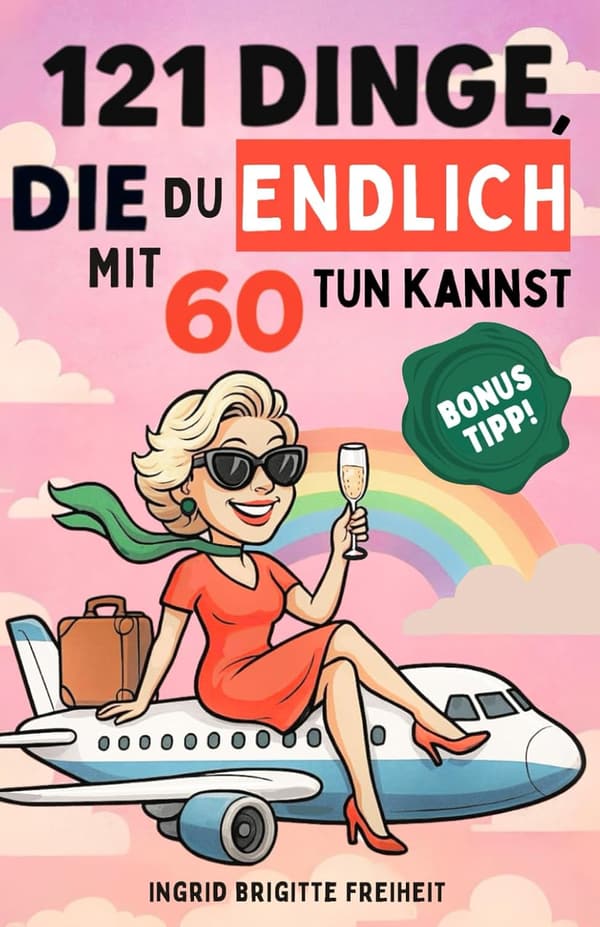 Humorvolles Buch für Frauen zum 60. Geburtstag: 121 ironische Ideen