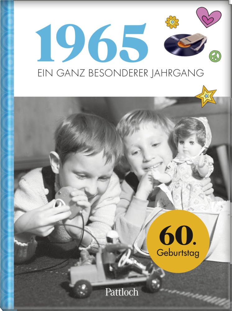 Jahrgangsbuch 1965 – Geschenk zum 60. Geburtstag