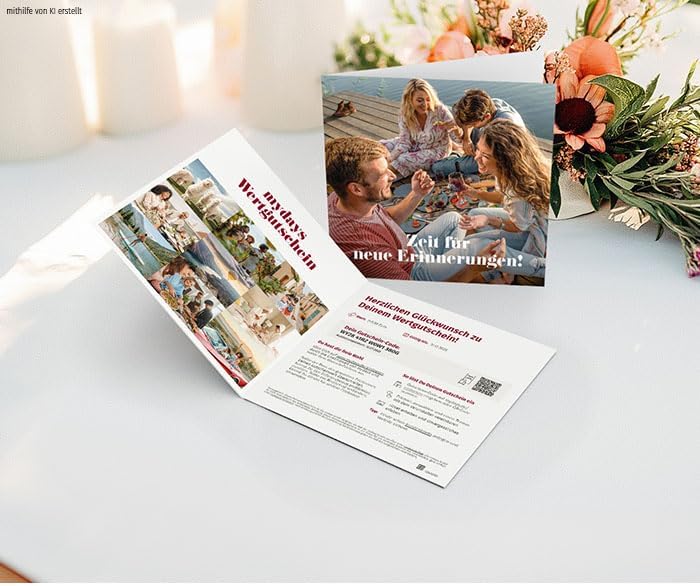 Geschenkgutschein für Hochzeitsgeschenke von mydays
