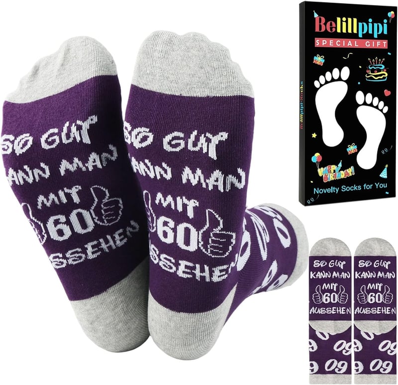 Socken Geschenkset zum 18. Geburtstag für Mädchen und Frauen