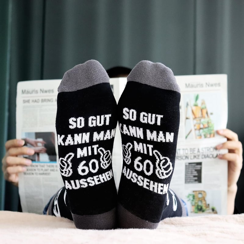 Herren Socken aus Baumwolle Größe 43-46 für den Geburtstag