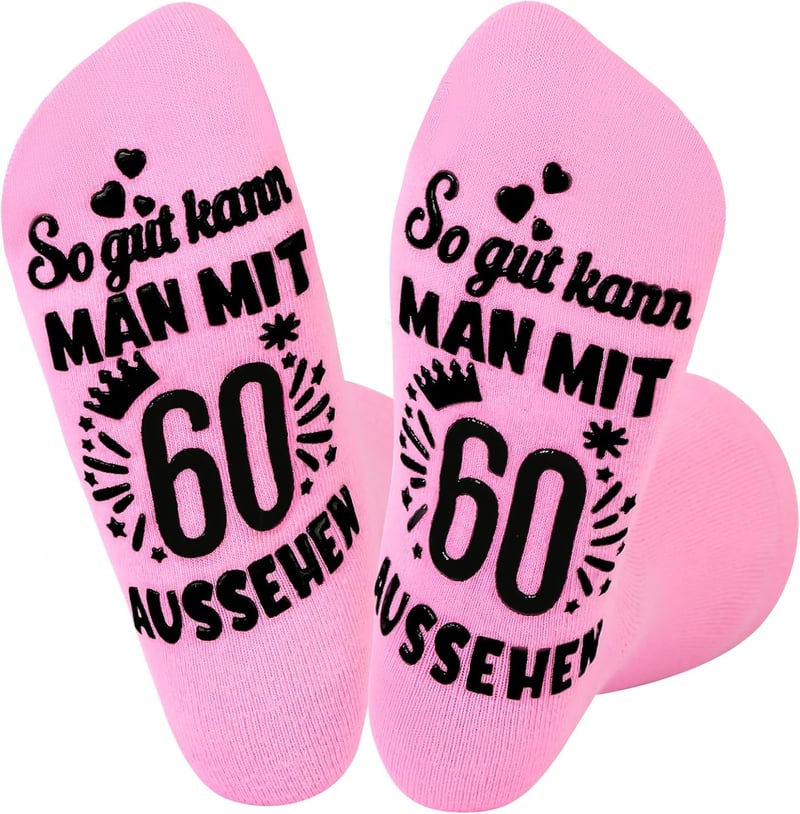 Geburtstagsstrümpfe aus Baumwolle für Frauen und Mädchen