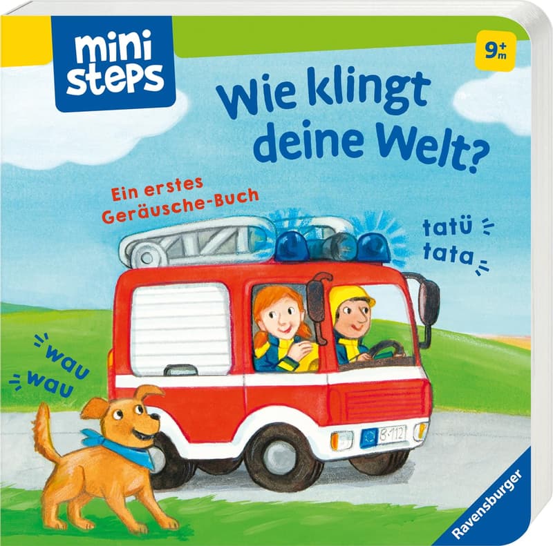 Erstes Geräusche-Buch „Wie klingt deine Welt?“ für Babys ab 9 Monaten