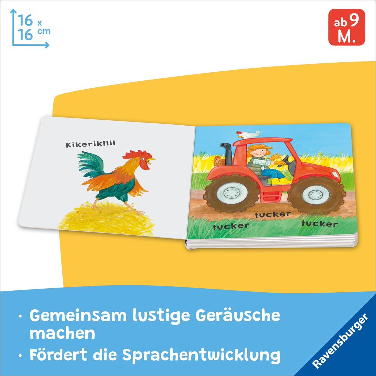 Erstes Geräusche-Buch „Wie klingt deine Welt?“ für Babys ab 9 Monaten