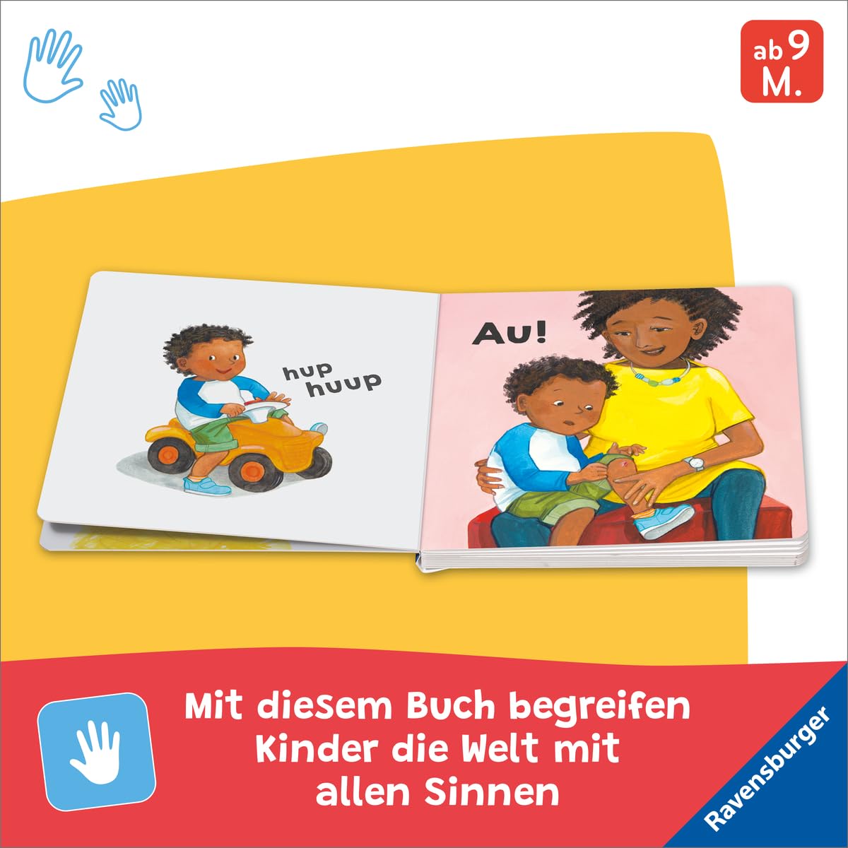 Erstes Geräusche-Buch „Wie klingt deine Welt?“ für Babys ab 9 Monaten