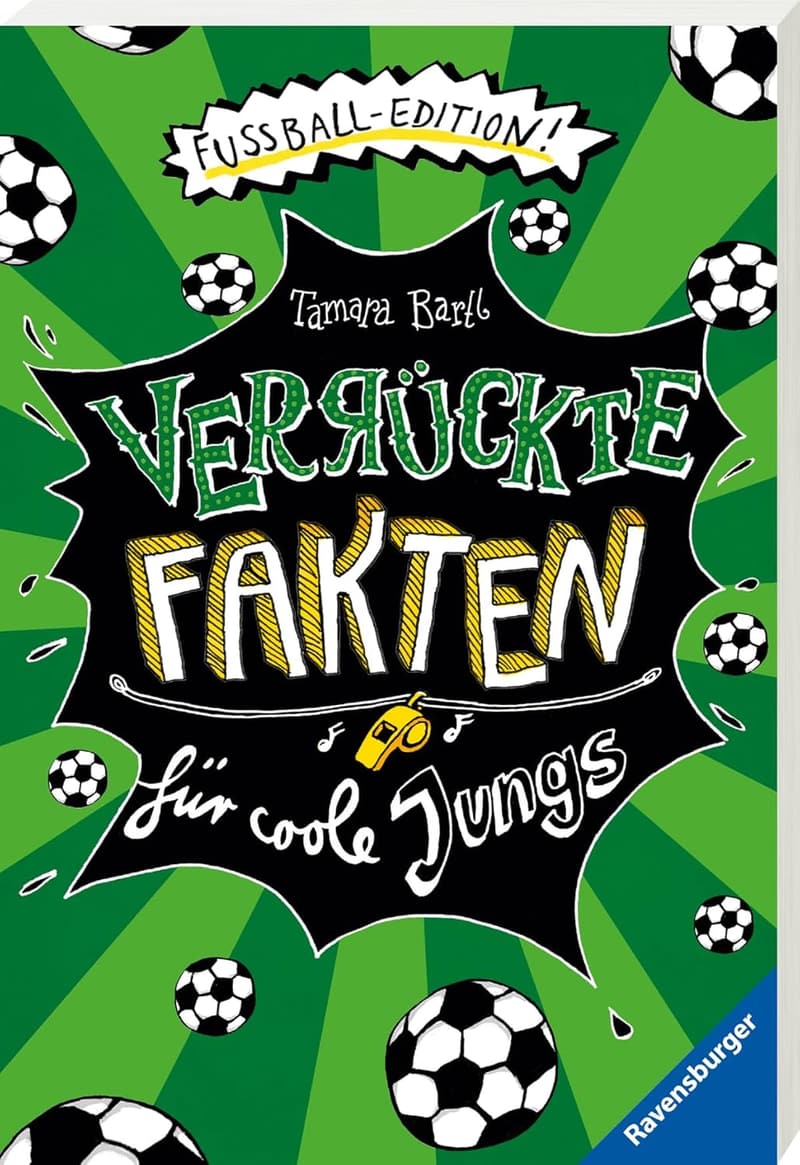 Fußball-Faktenbuch für coole Jungs ab 9 Jahren – ideales Geschenk