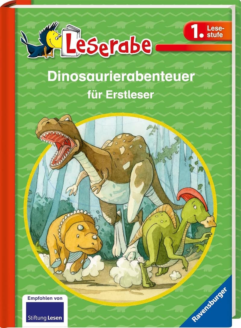 Dinoabenteuer: Erstlesebuch für Kinder ab 6 Jahren