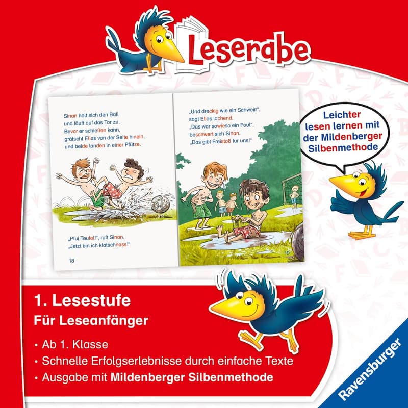 Fußballgeschichten - Erstlesebuch für Kinder ab 6 Jahren