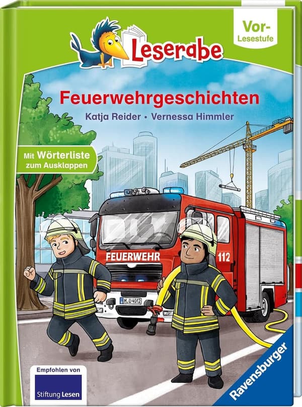 Feuerwehrgeschichten - Erstlesebuch für Kinder ab 5 Jahren