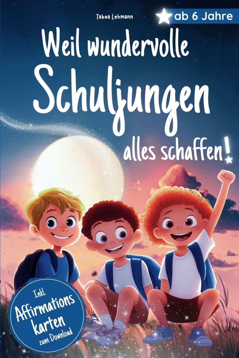Mutmach-Geschichten für Jungen ab 6 Jahren – Geschenk zur Einschulung
