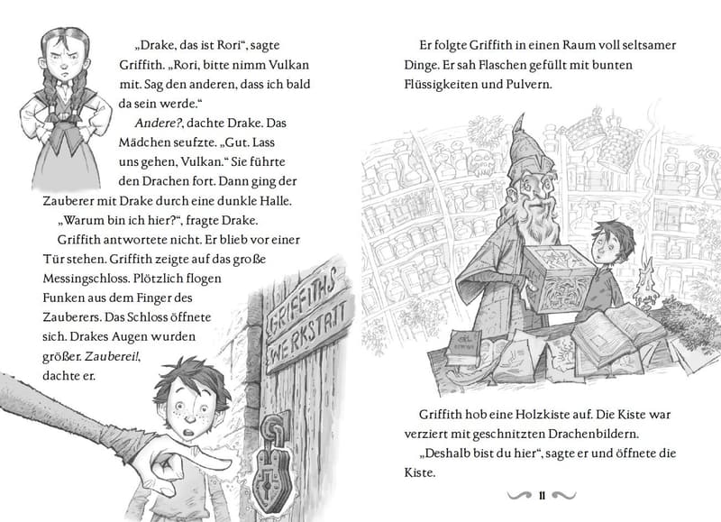 Drachenmeister: Der Aufstieg des Erddrachen – Kinderbuch für Erstleser