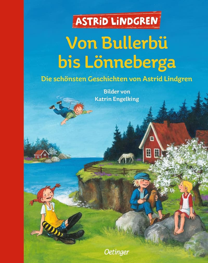 Vorlesebuch mit Geschichten von Astrid Lindgren für Kinder ab 6 Jahren
