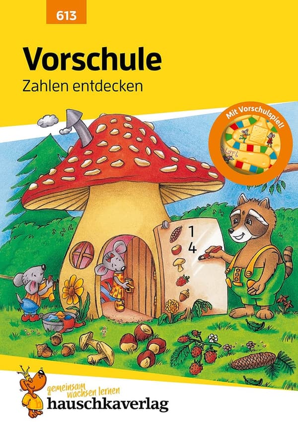 Zahlen entdecken: Buntes Übungsheft für Vorschulkinder ab 5 Jahren