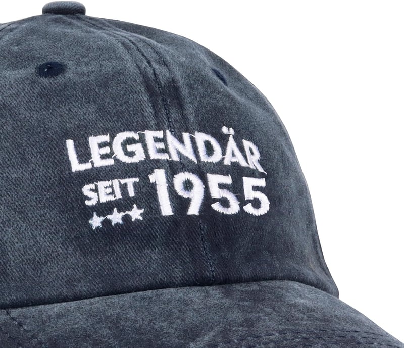 Marineblaue Baseballkappe für Männer – Legendär, ideales Geburtstagsgeschenk