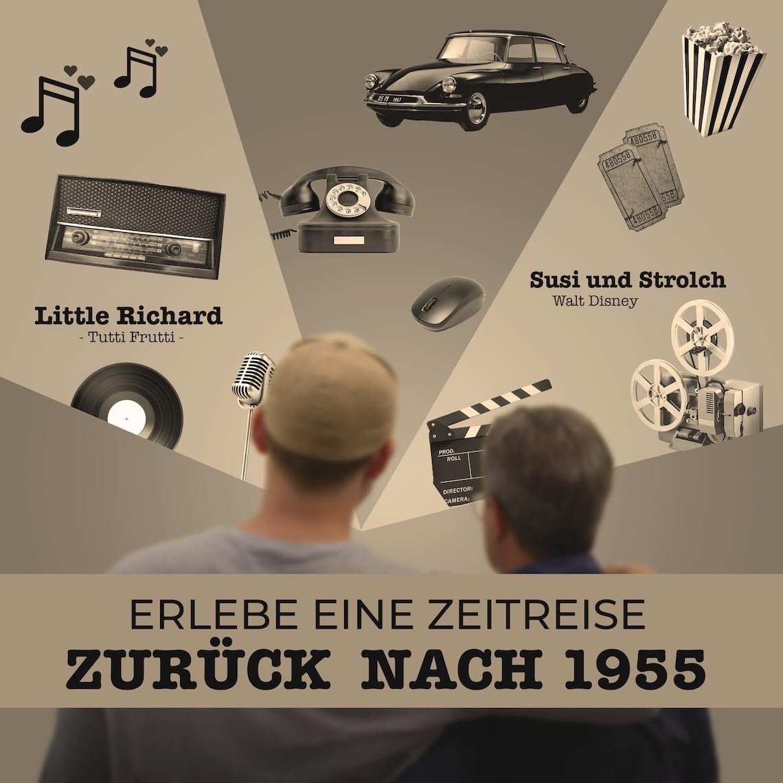 70. Geburtstag Poster im Zeitungsdesign von 1955 – Geschenk für Paare