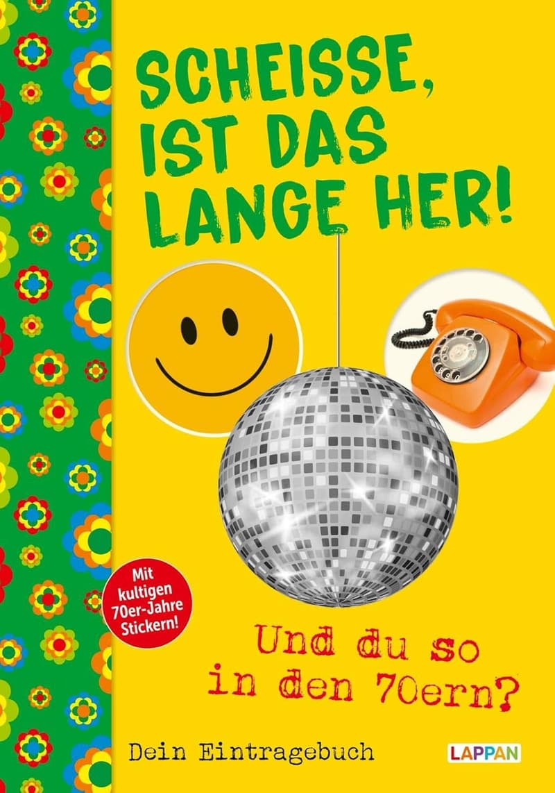 Erinnerungsbuch für die 70er Jahre: Zum Ausfüllen und Lachen