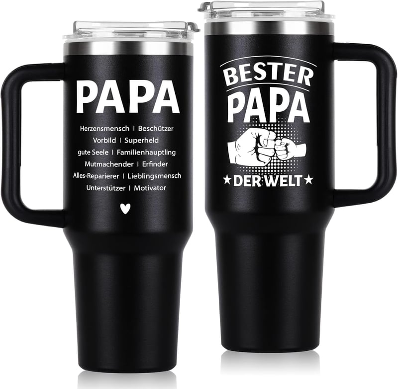 Geburtstagsgeschenk für Papa - 40 oz Thermobecher