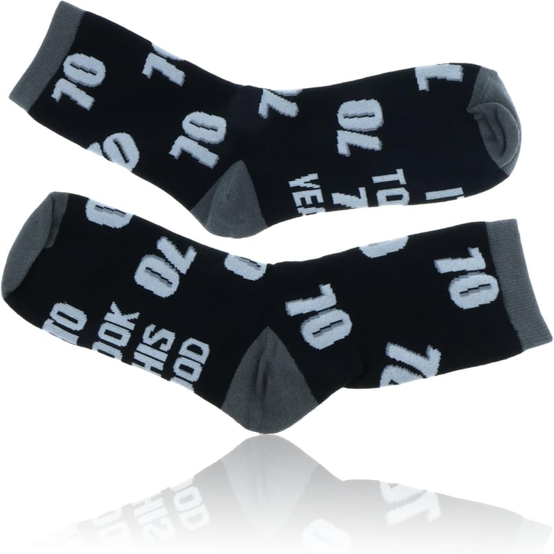 70. Geburtstag Socken für Männer – Geschenkidee für 70-Jährige